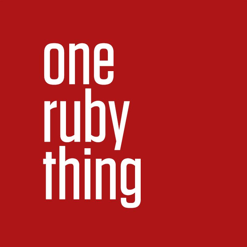 One Ruby Thing